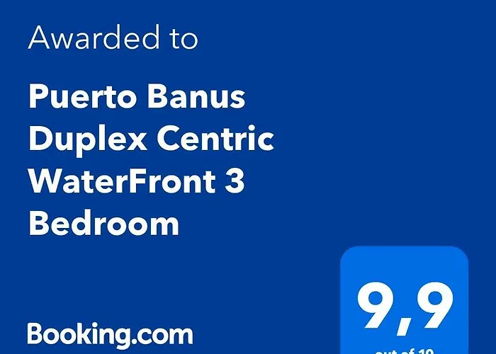 Puerto Banus Duplex Centric Waterfront 3 Bedroom * Marbella